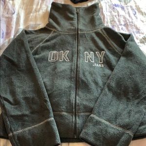 DKNY fleece top.